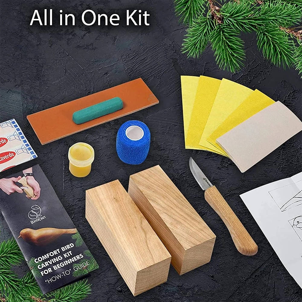 Comfort Bird Carving Whittling Starter Kit
