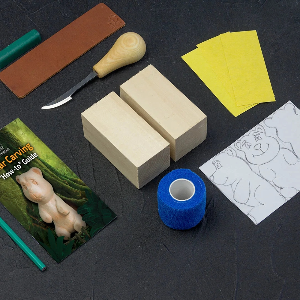 Bear Carving DIY Craft Kit
