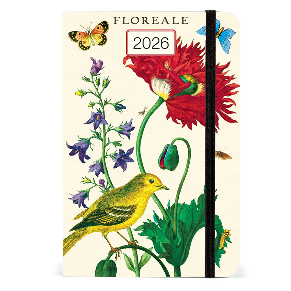 Cavallini 2026 Weekly Planner - Floreale