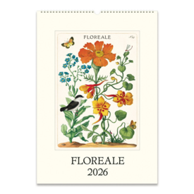 Cavallini Papers & Co., Inc. Cavallini 2026 Wall Calendar - Floreale