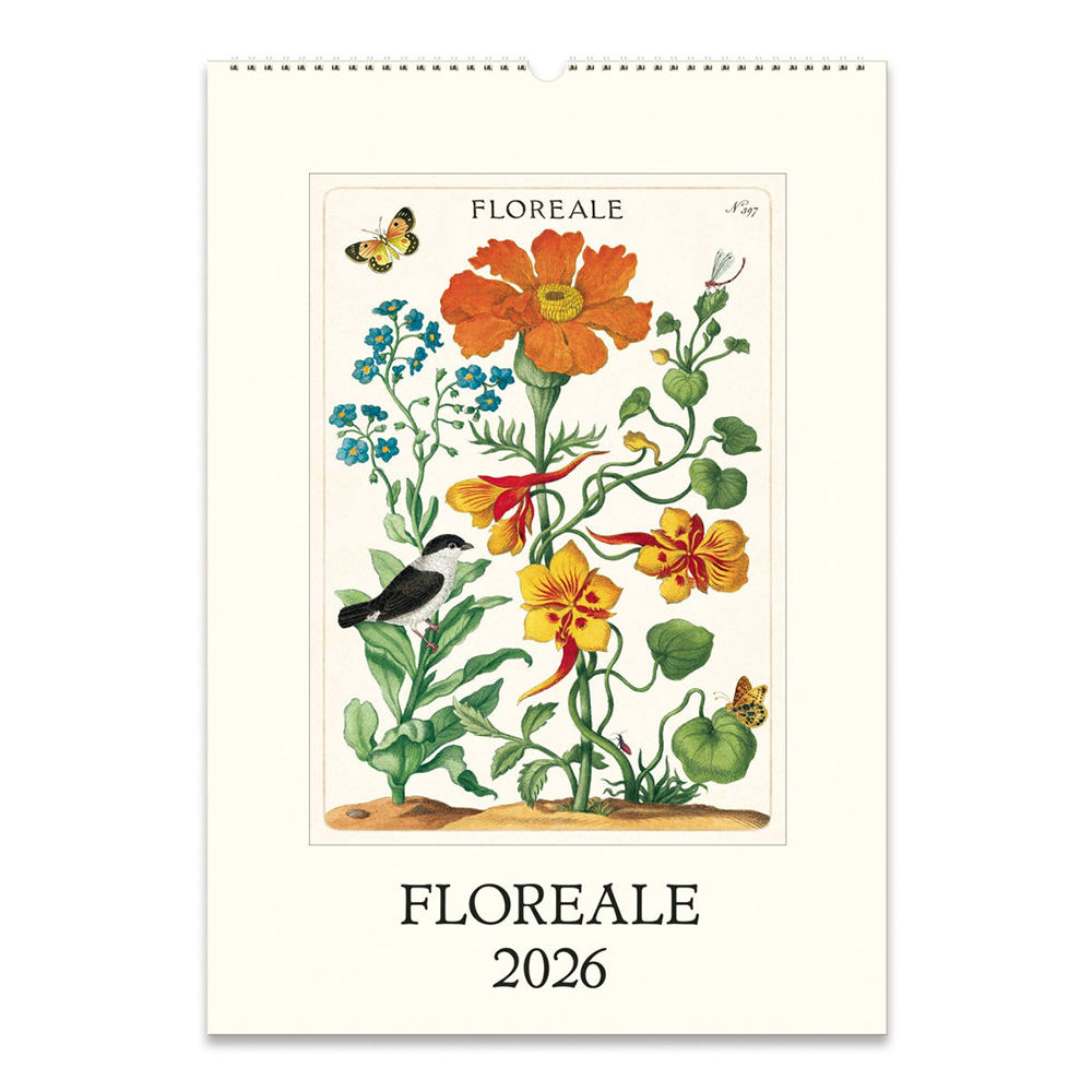 Cavallini 2026 Wall Calendar - Floreale