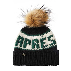 Lele Sadoughi Lele Sadoughi Knit Apres Beanie -  Jet & Forest