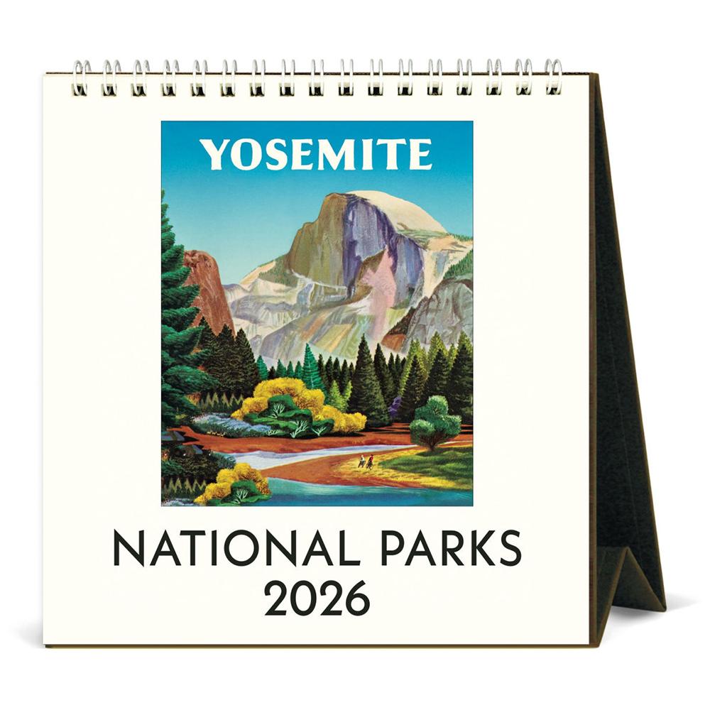 Cavallini Papers & Co., Inc. Cavallini 2026 Desk Calendar - National Parks