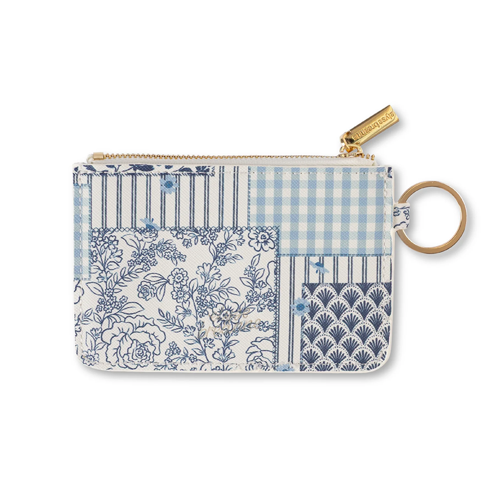 Elyse Breanne Design ID Holder - Coastal Patchwork