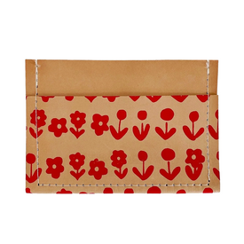 Erin Flett Erin Flett Leather Card Wallet - Red