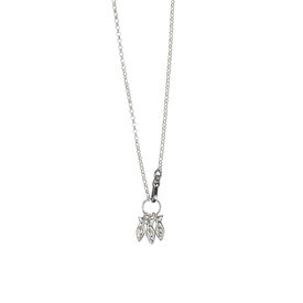Emma Alexander Emma Alexander Tiny Sardines Clasp Necklace - Rolo Chain - Sterling