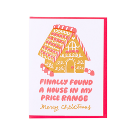  And Here We Are Card - Ginger Bread House