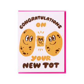  And Here We Are - New Tot Baby Card