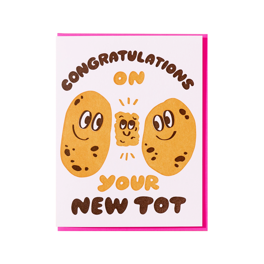  And Here We Are - New Tot Baby Card