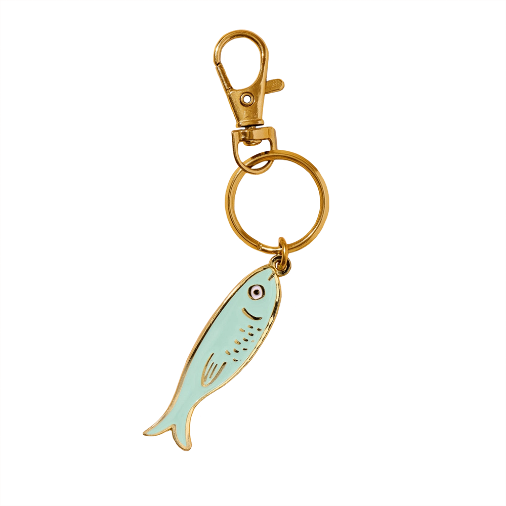  And Here We Are Bag Charm - Sardine