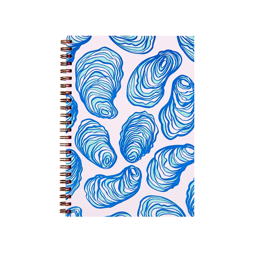  And Here We Are Spiral Notebook - Oysters