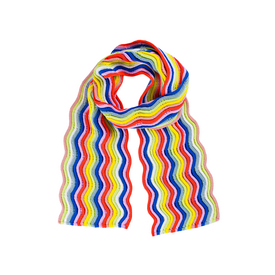 VERLOOP Knits VERLOOP Knits Circus Squiggle Scarf - Rainbow