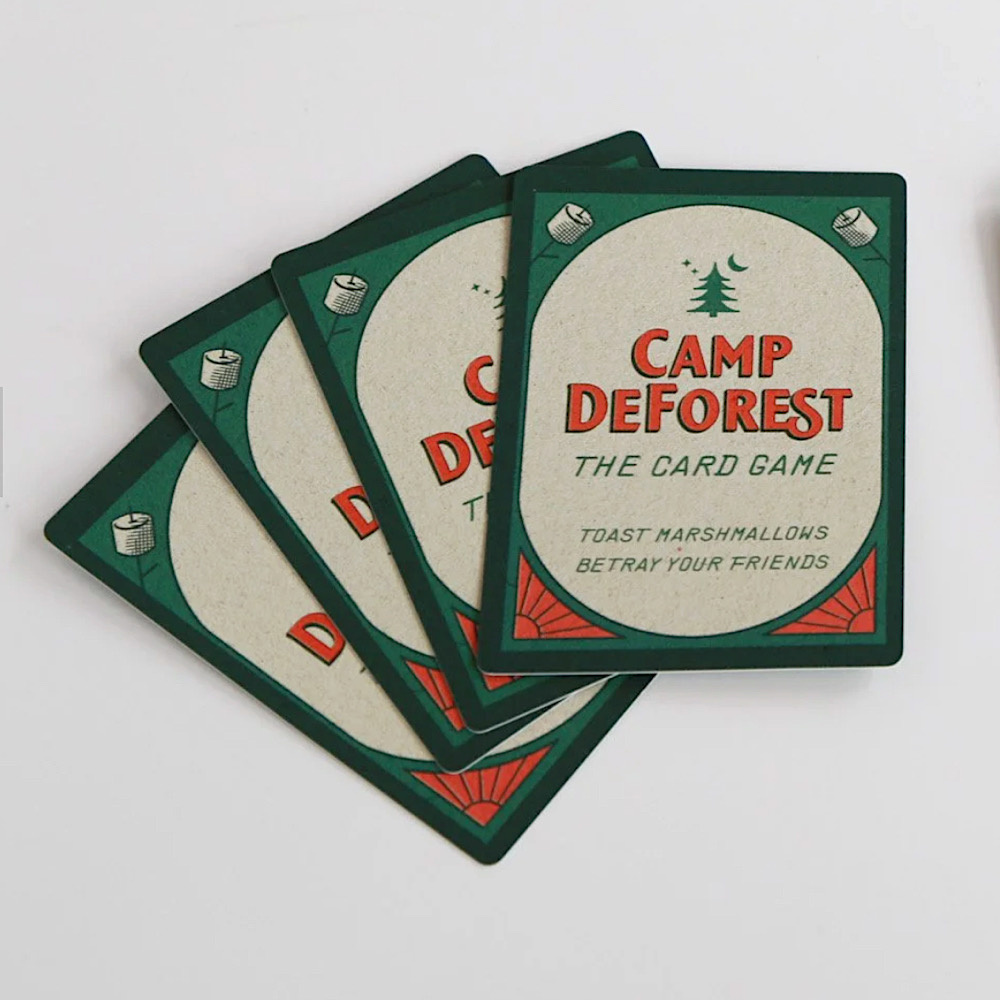 Camp DeForest Marshmallow Card Game