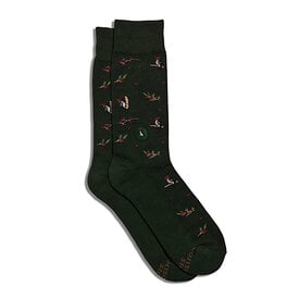 Conscious Step Conscious Step Crew Socks - Woodpeckers