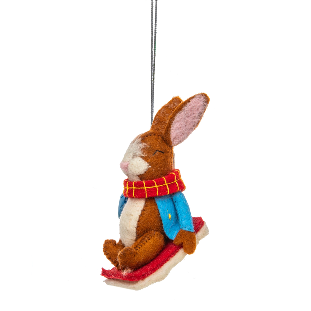Silk Road Bazaar Ornament - Peter Rabbit