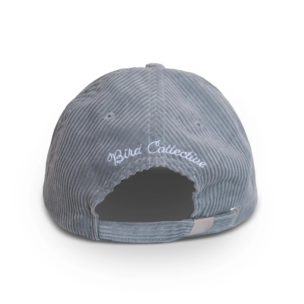 Bird Collective Corduroy Hat - Atlantic Puffins Sky