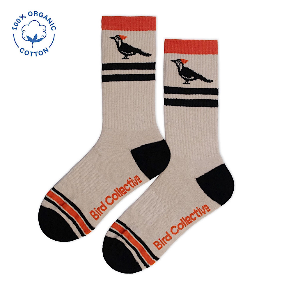 Bird Collective Socks - Pileated Woodpecker
