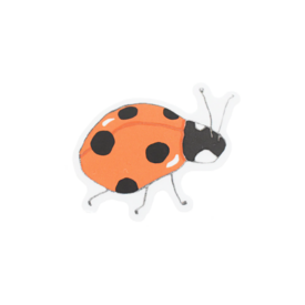 Sara Fitz Sara Fitz Sticker - Ladybug