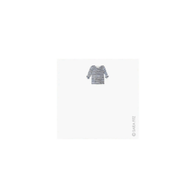 Sara Fitz Sara Fitz Notelet - Striped Shirt