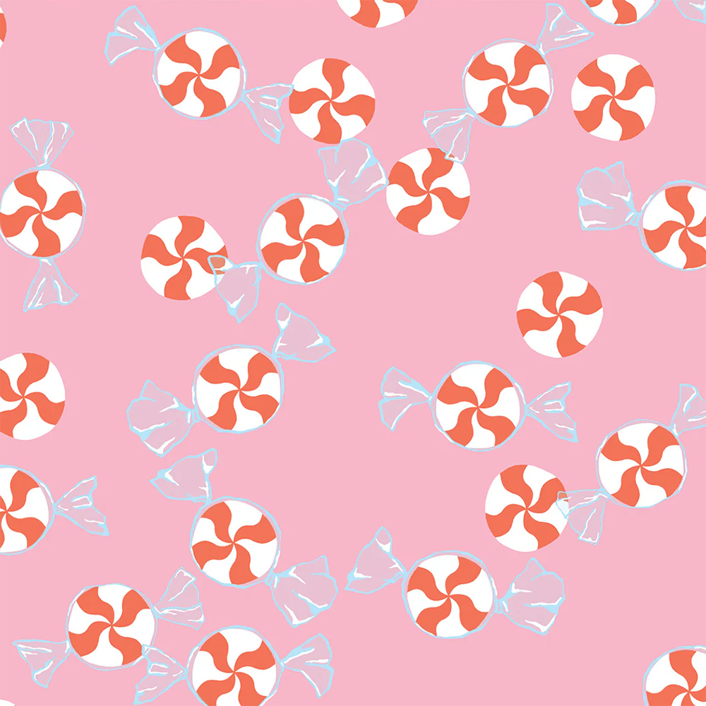 Sara Fitz Wrapping Paper - Peppermint Candy