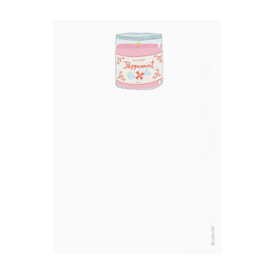 Sara Fitz Sara Fitz Notepad - Peppermint Candle