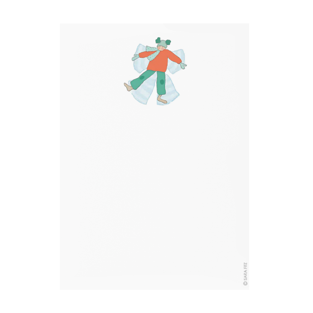 Sara Fitz Sara Fitz Notepad - Snow Angel