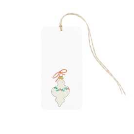 Sara Fitz Sara Fitz Gift Tags - Set of 6 - Vintage Ornaments