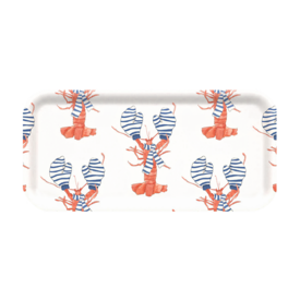 Trays4Us Sara Fitz Small Tray - Cozy Lobster