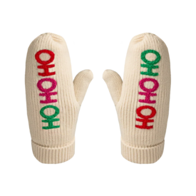 Panache Apparel Co. Panache Ho Ho Ho Mittens - Beige