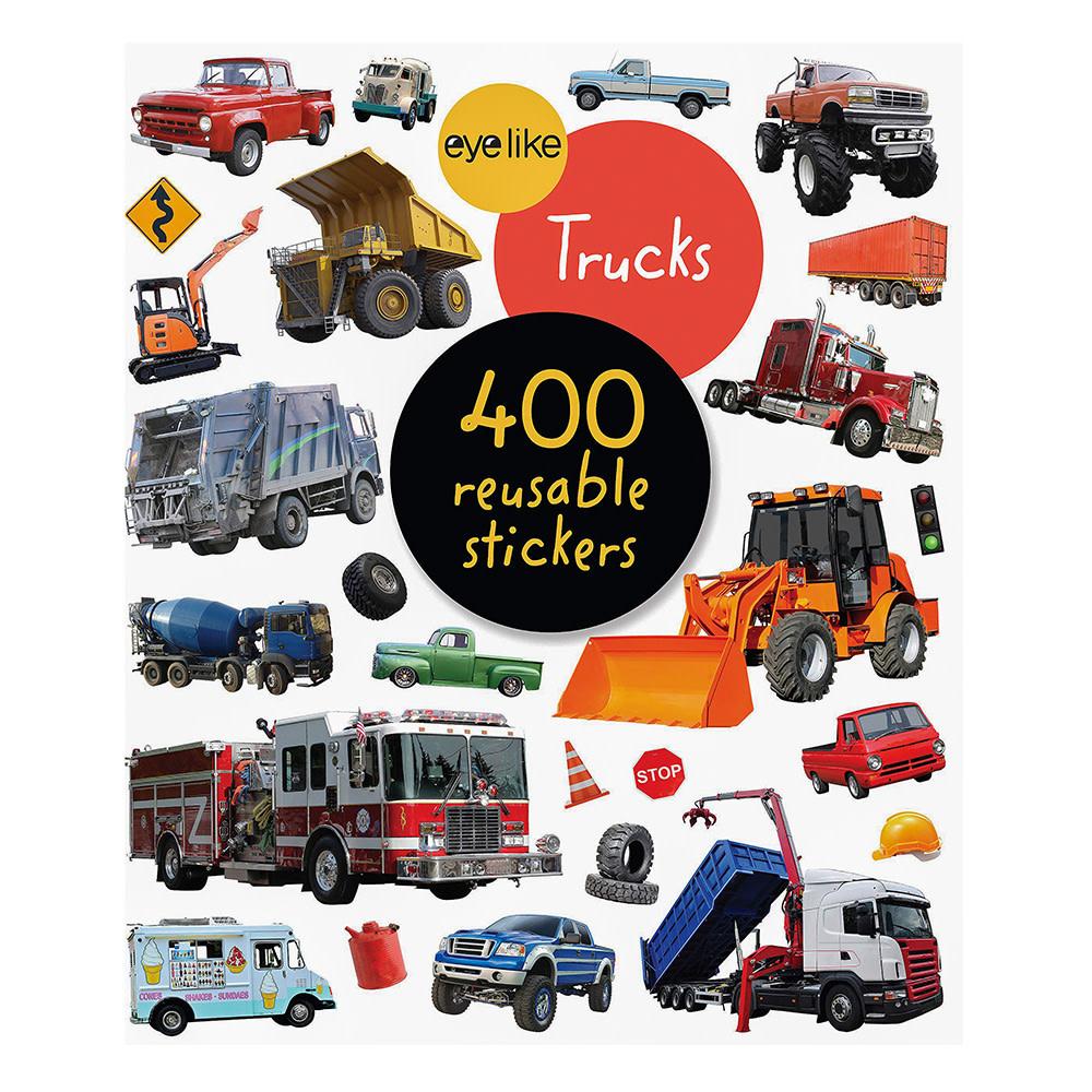 Workman Publishing Company Eye Like Stickers - Trucks