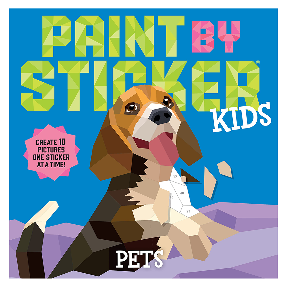 Workman Publishing Company Paint By Sticker - Pets