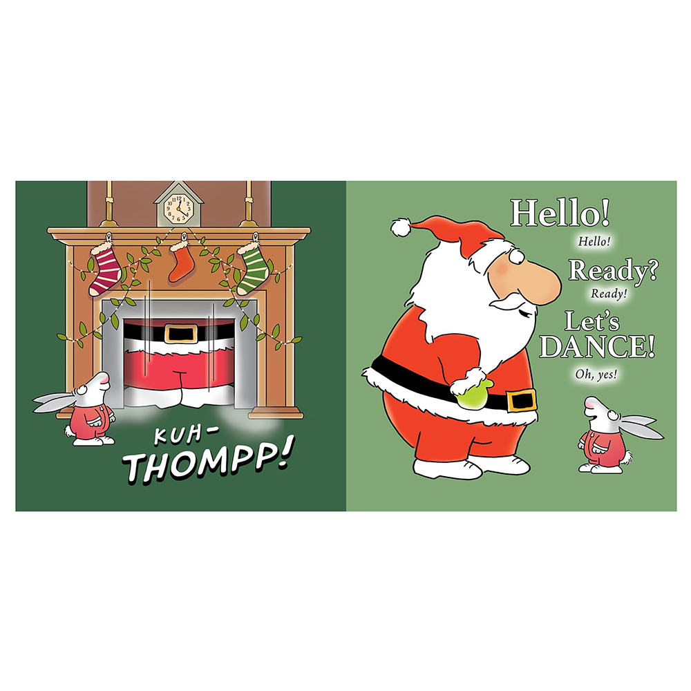 A Dance with Santa Claus Hardcover Book