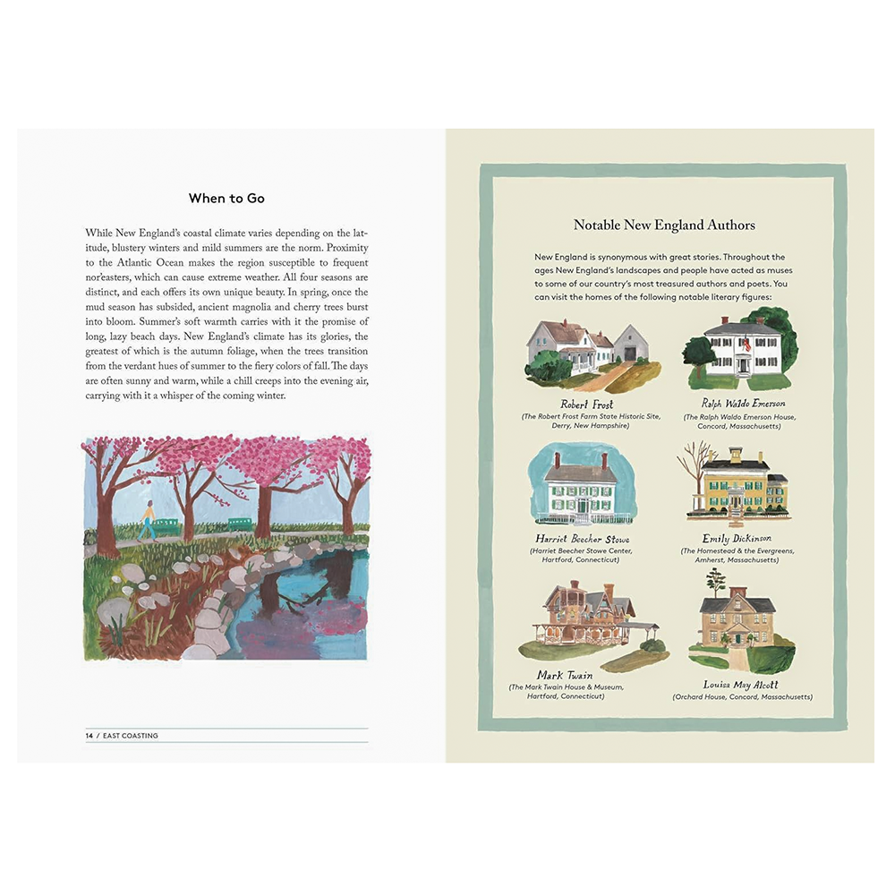 East Coasting Hardcover Book