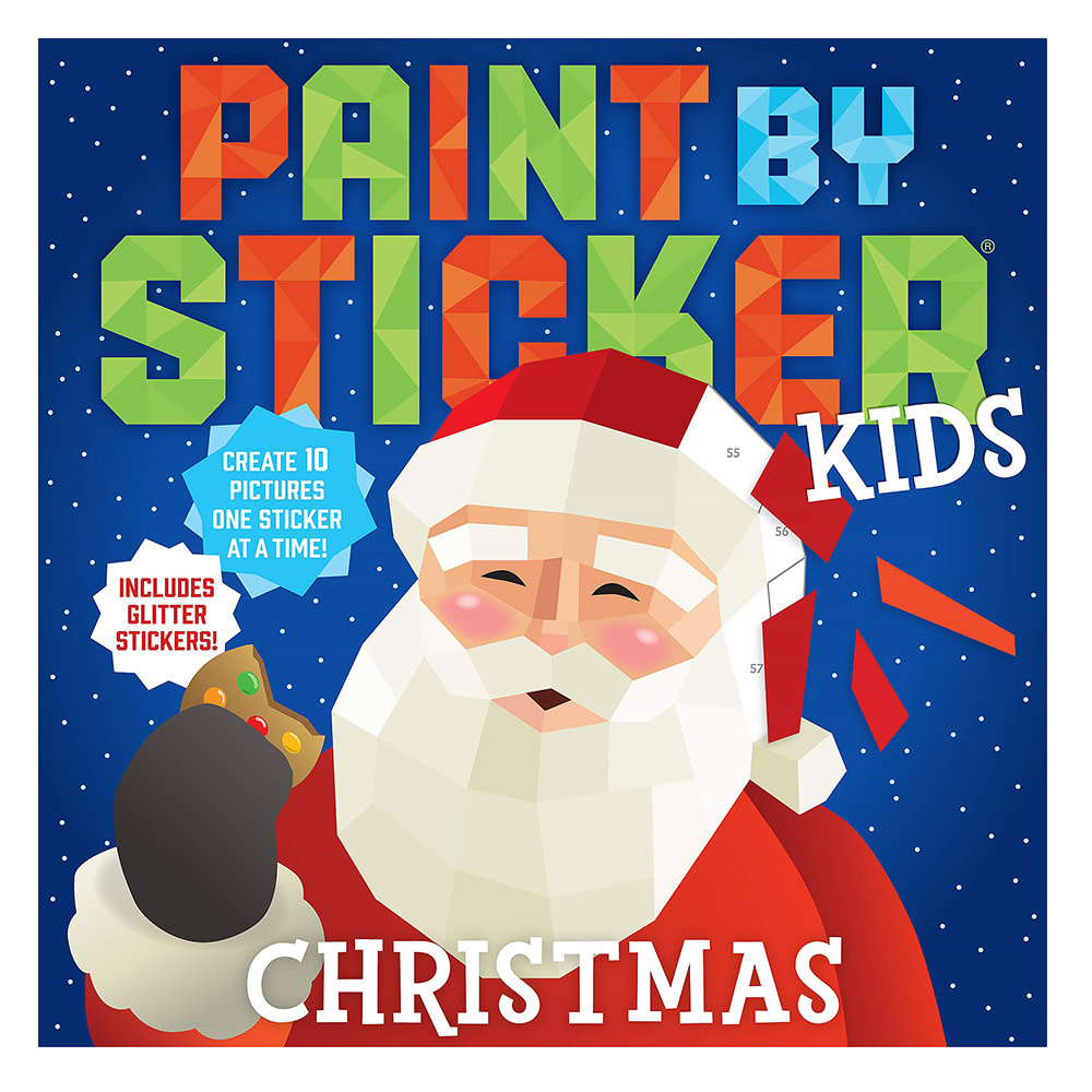 Workman Publishing Company Paint by Sticker Kids: Christmas