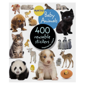 Workman Publishing Company Eye Like Stickers - Baby Animals