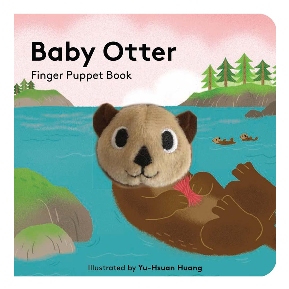Chronicle Baby Otter Finger Puppet Board Book