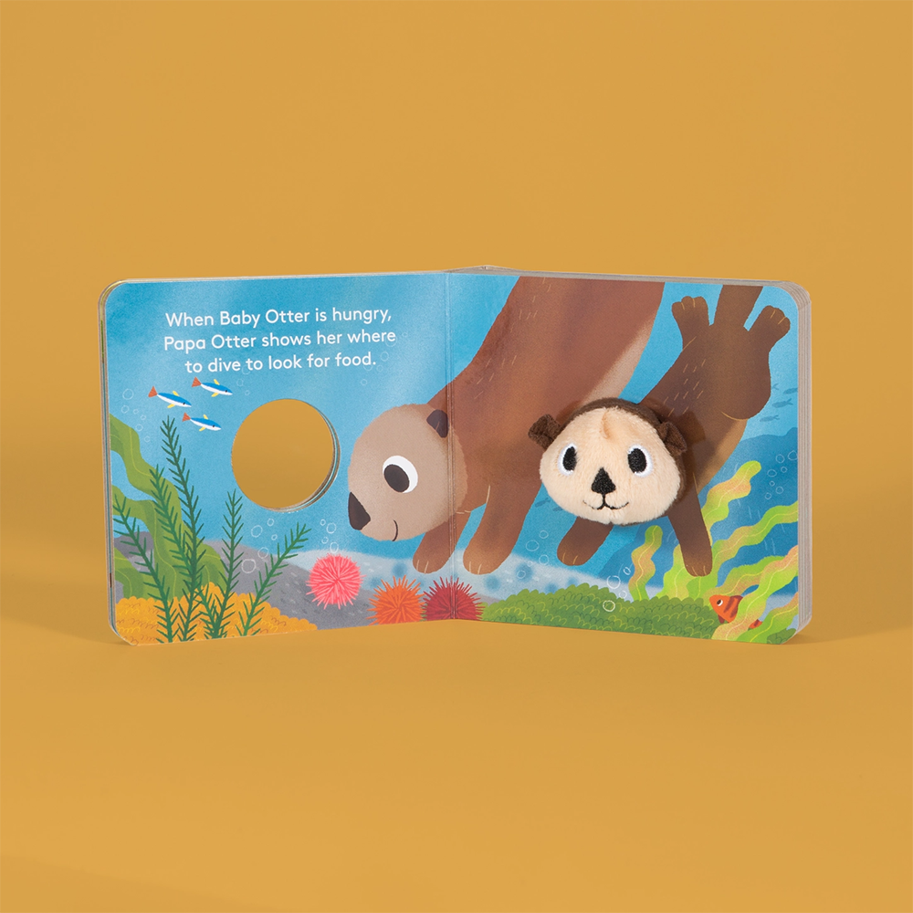 Baby Otter Finger Puppet Board Book