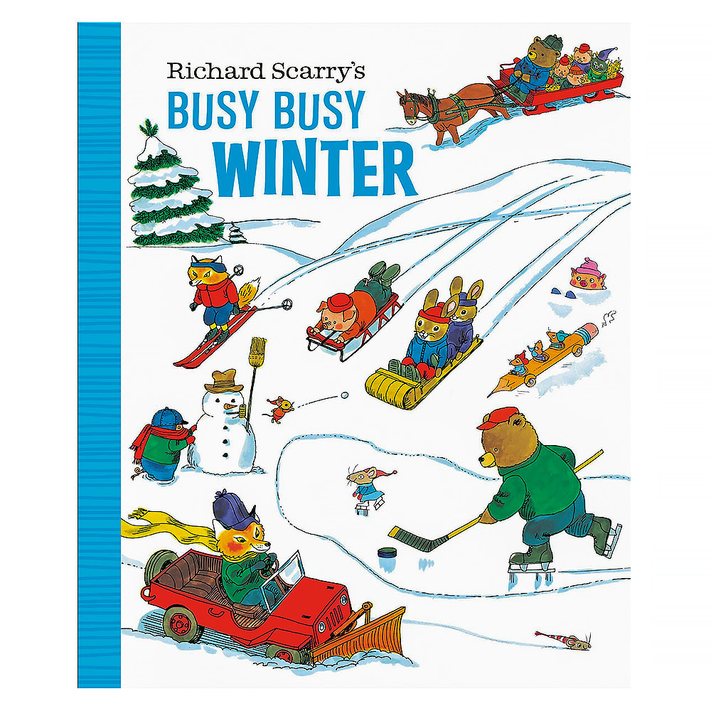 Richard Scarry's Busy Busy Winter Board Book