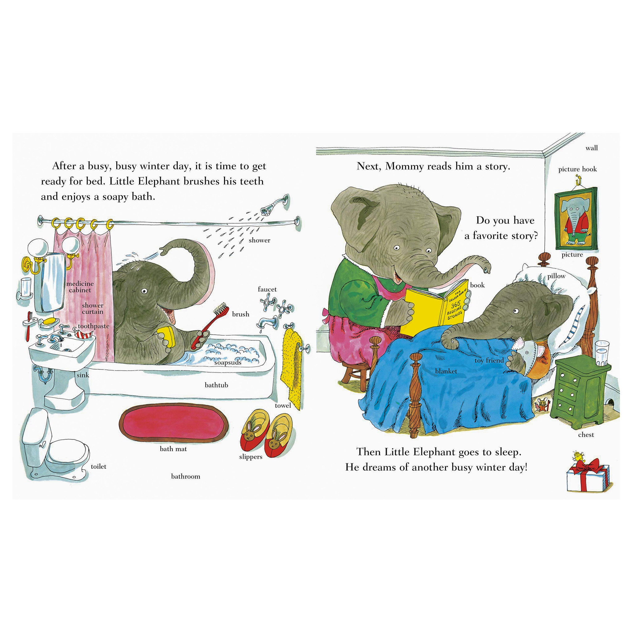 Richard Scarry's Busy Busy Winter Board Book