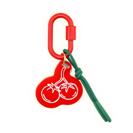 Freshwater Curated Goods Carabiner Bag Charm - Tomatoes