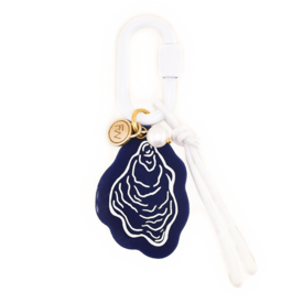 Freshwater Curated Goods Carabiner Bag Charm - Oyster Pearl