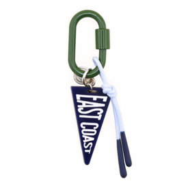 Freshwater Curated Goods Carabiner Bag Charm - East Coast Pennant