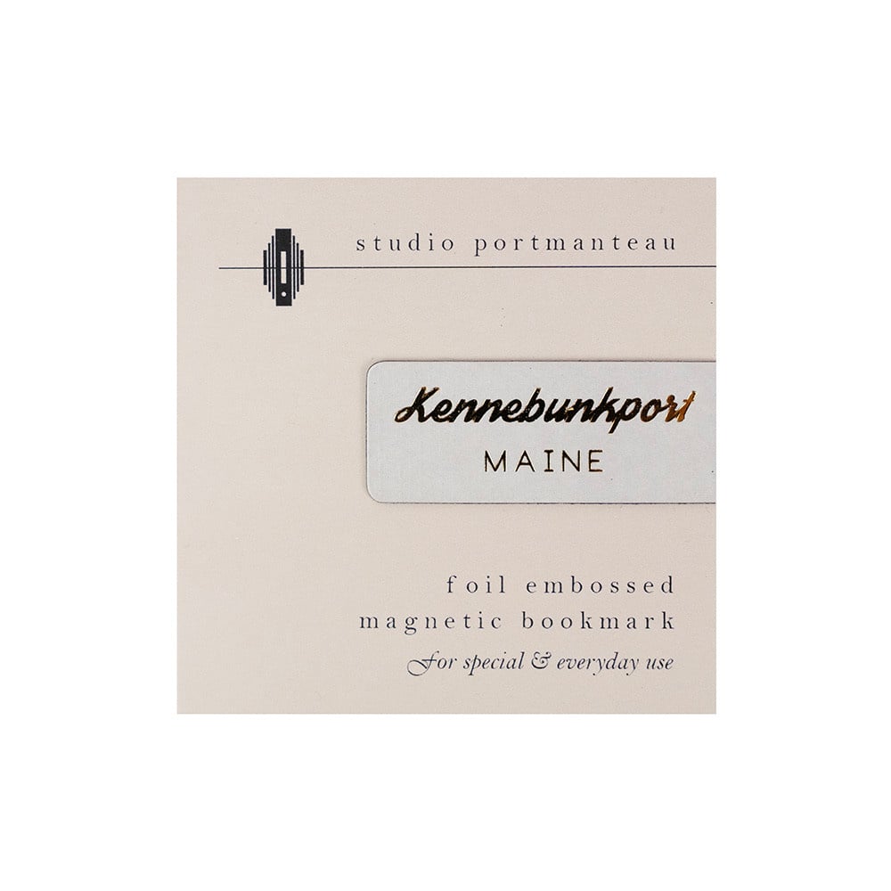 Studio Portmanteau Magnetic Bookmark - Kennebunkport Assorted Colors