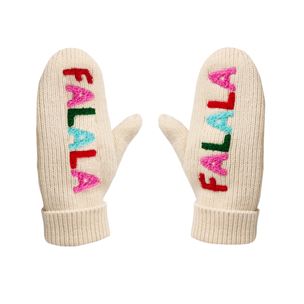 Panache Apparel Co. Panache Fa La La Mittens - Beige