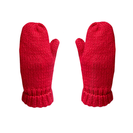 Panache Apparel Co. Panache Cuffed Mittens - Red