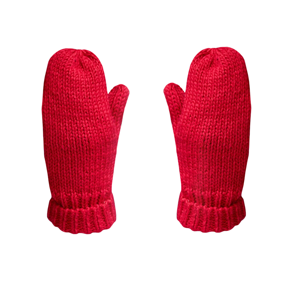 Panache Apparel Co. Panache Cuffed Mittens - Red