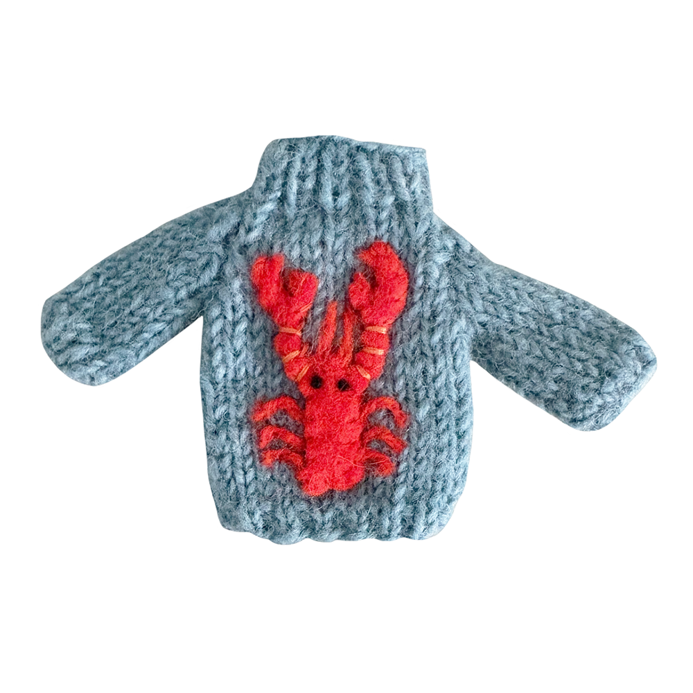  Lobster Sweater Ornament