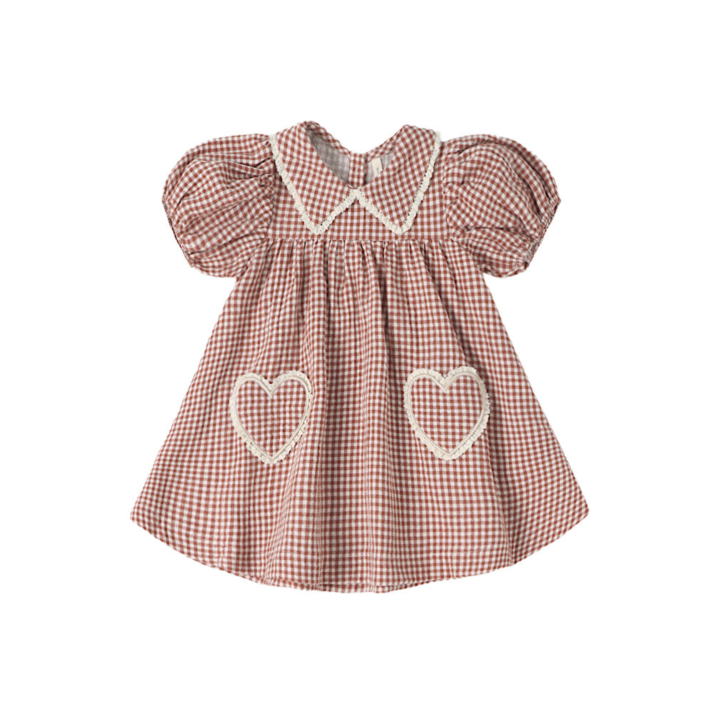 Quincy Mae Quincy Mae Coraline Dress - Red Gingham