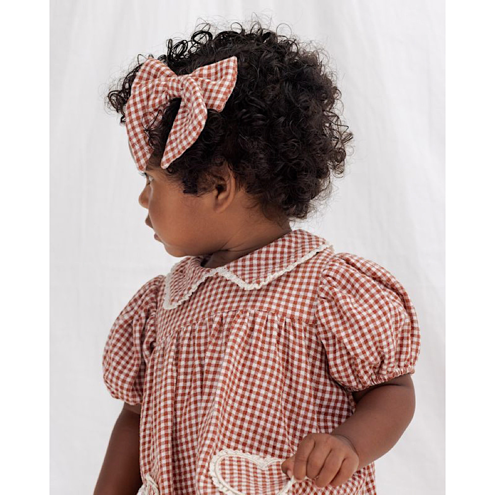 Quincy Mae Coraline Dress - Red Gingham