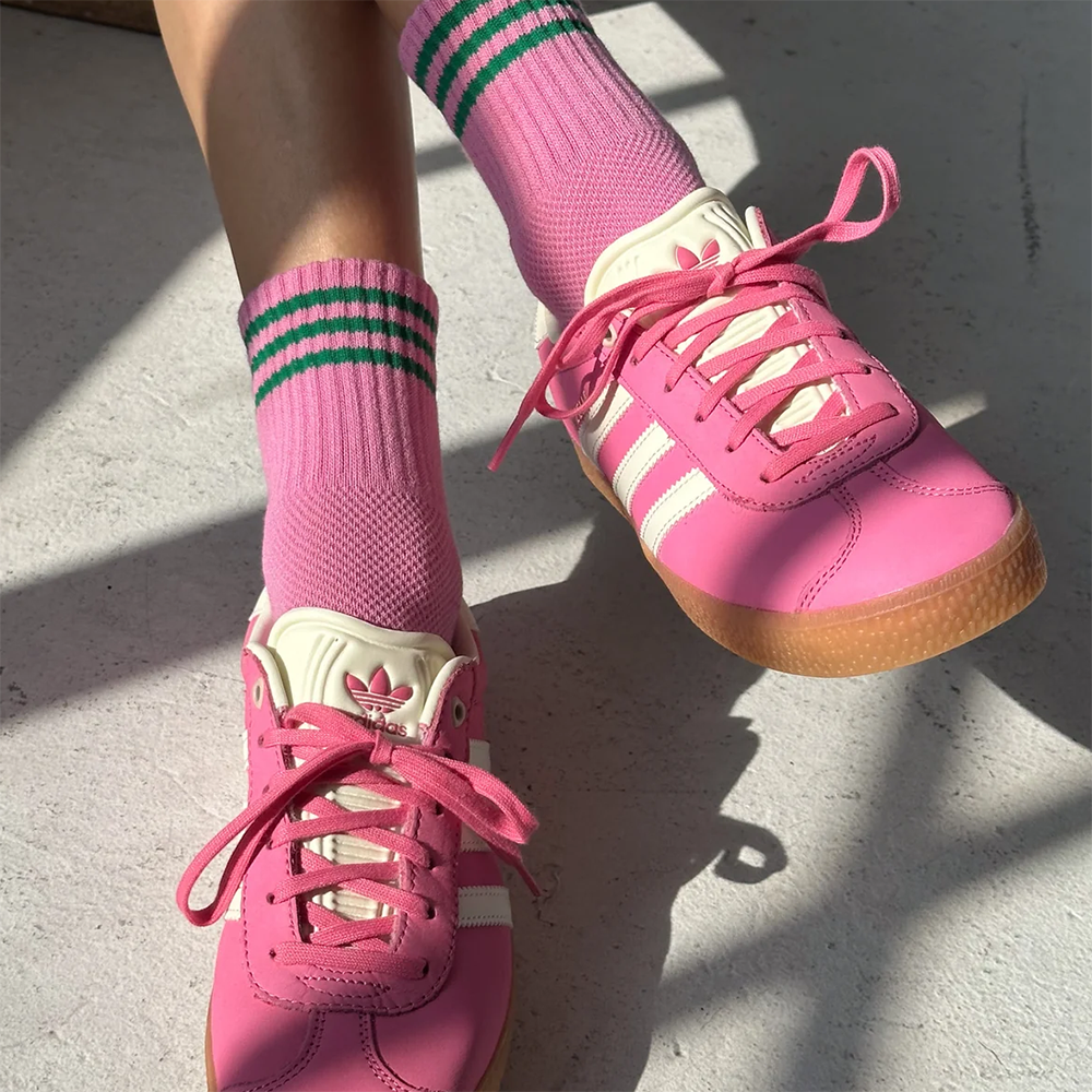 Le Bon Shoppe Girlfriend Socks - Rose Pink
